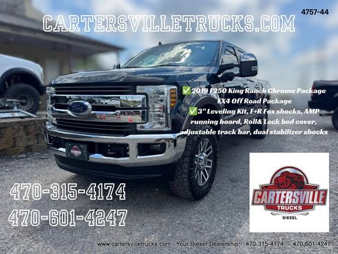 Used 2019 Ford F250 King Ranch w/ Chrome Package AWD/4WD image 1