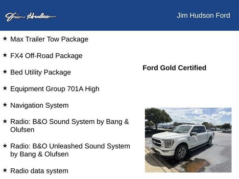 Used 2023 Ford F150 Platinum w/ Equipment Group 701A High AWD/4WD image 12
