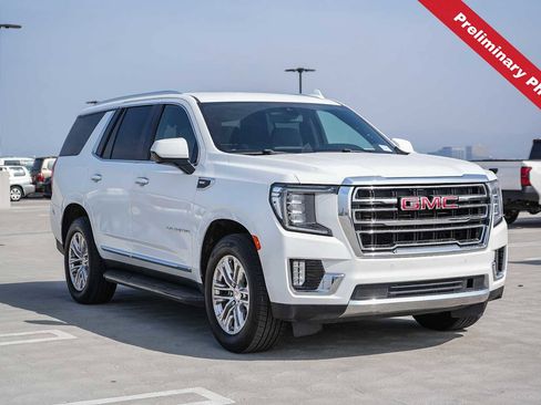 Used 2021 GMC Yukon SLT RWD image 3