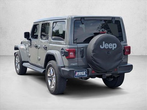 Used 2023 Jeep Wrangler Unlimited Sahara w/ LED Lighting Group AWD/4WD image 7