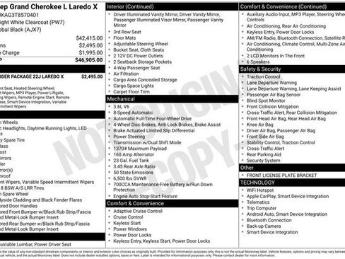 New 2026 Jeep Grand Cherokee L 4WD image 33