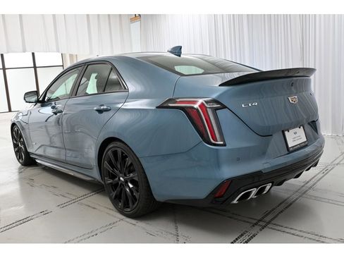 Used 2023 Cadillac CT4 V w/ LPO, ONYX Package RWD image 5