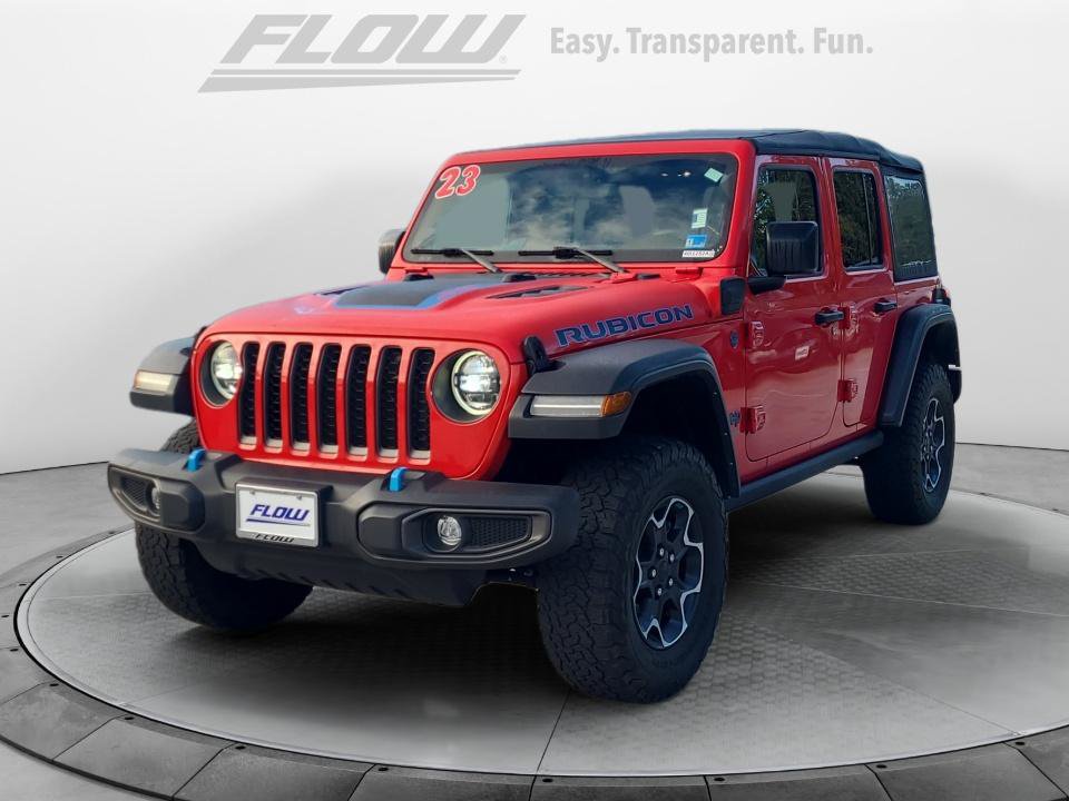 Used 2023 Jeep Wrangler Unlimited Rubicon 4xe AWD/4WD image 4
