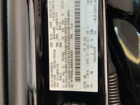 New 2025 Ford F150 STX w/ Equipment Group 200A image 14