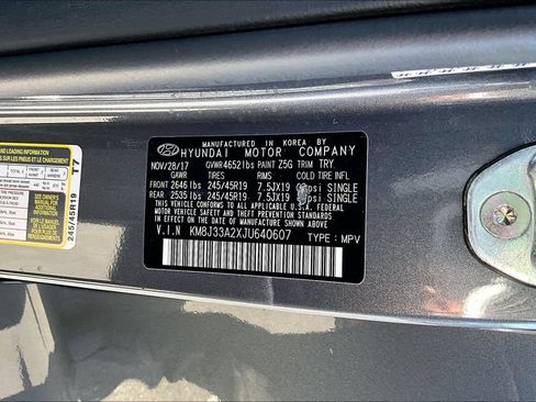 Used 2018 Hyundai Tucson Limited w/ Cargo Package FWD image 17