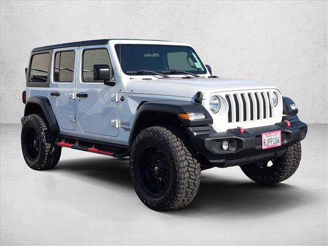 Used 2018 Jeep Wrangler Unlimited Sport S AWD/4WD image 3