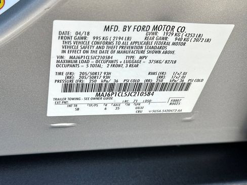 Used 2018 Ford EcoSport SES AWD/4WD image 37