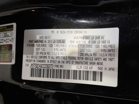 Used 2012 MAZDA CX-9 Grand Touring image 34