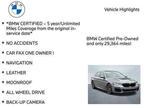 Certified 2023 BMW M550i xDrive w/ Executive Package image 11