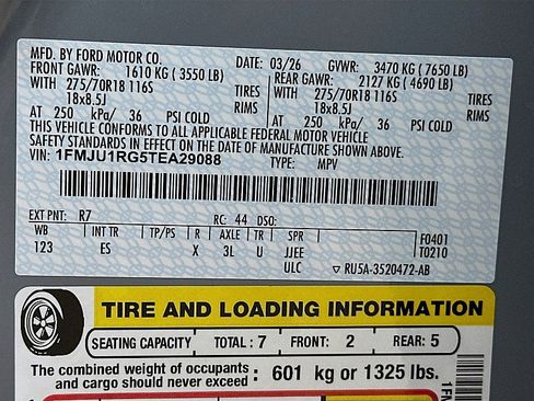 New 2026 Ford Expedition Tremor AWD/4WD image 28