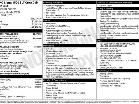 Used 2023 GMC Sierra 1500 SLT w/ SLT Premium Package AWD/4WD image 32