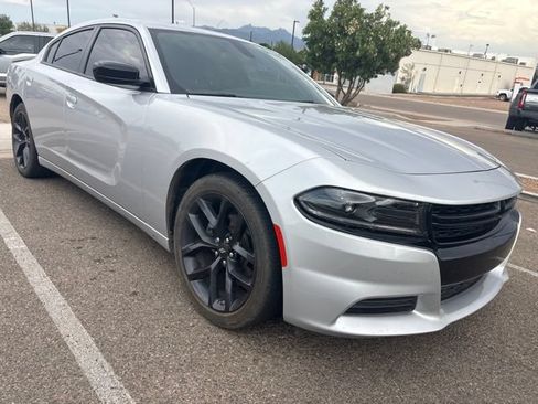 Used 2023 Dodge Charger SXT w/ Blacktop Package RWD image 1