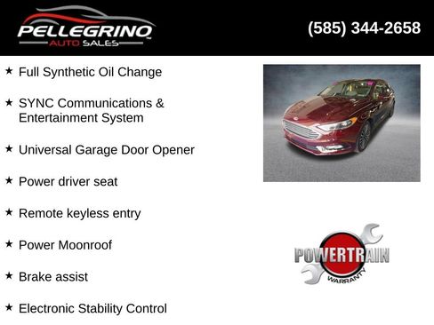 Used 2017 Ford Fusion SE AWD/4WD image 2
