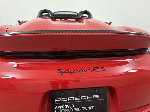 Certified 2024 Porsche 718 Boxster Spyder RS image 19