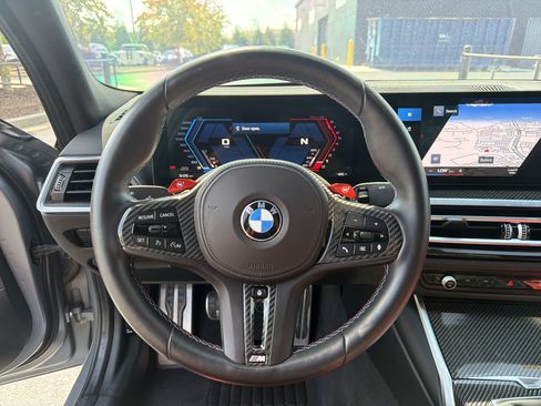 Used 2024 BMW M3 w/ M Carbon Exterior Package RWD image 17