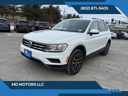 Used 2021 Volkswagen Tiguan SE w/ Panoramic Sunroof Package AWD/4WD image 1