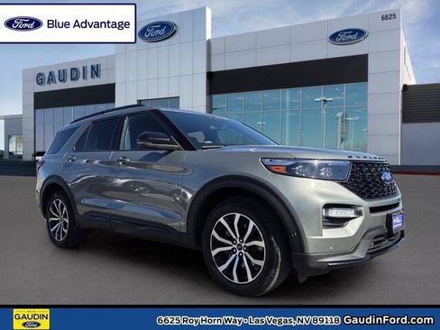 Certified 2020 Ford Explorer ST w/ Premium Technology Package AWD/4WD image 1