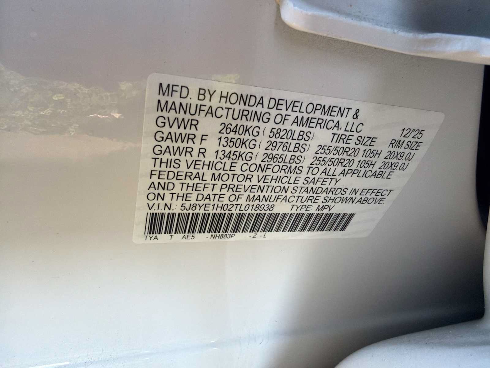 Certified 2026 Acura MDX A-Spec AWD/4WD image 12