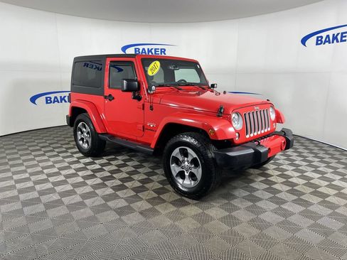 Used 2017 Jeep Wrangler Sahara w/ Dual Top Group image 2
