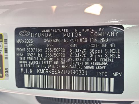 New 2026 Hyundai Palisade Limited AWD/4WD image 19
