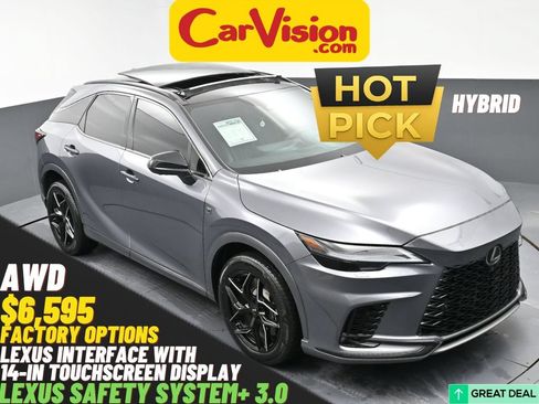 Used 2023 Lexus RX 500h F Sport w/ Accessory Package (Z1) AWD/4WD image 1