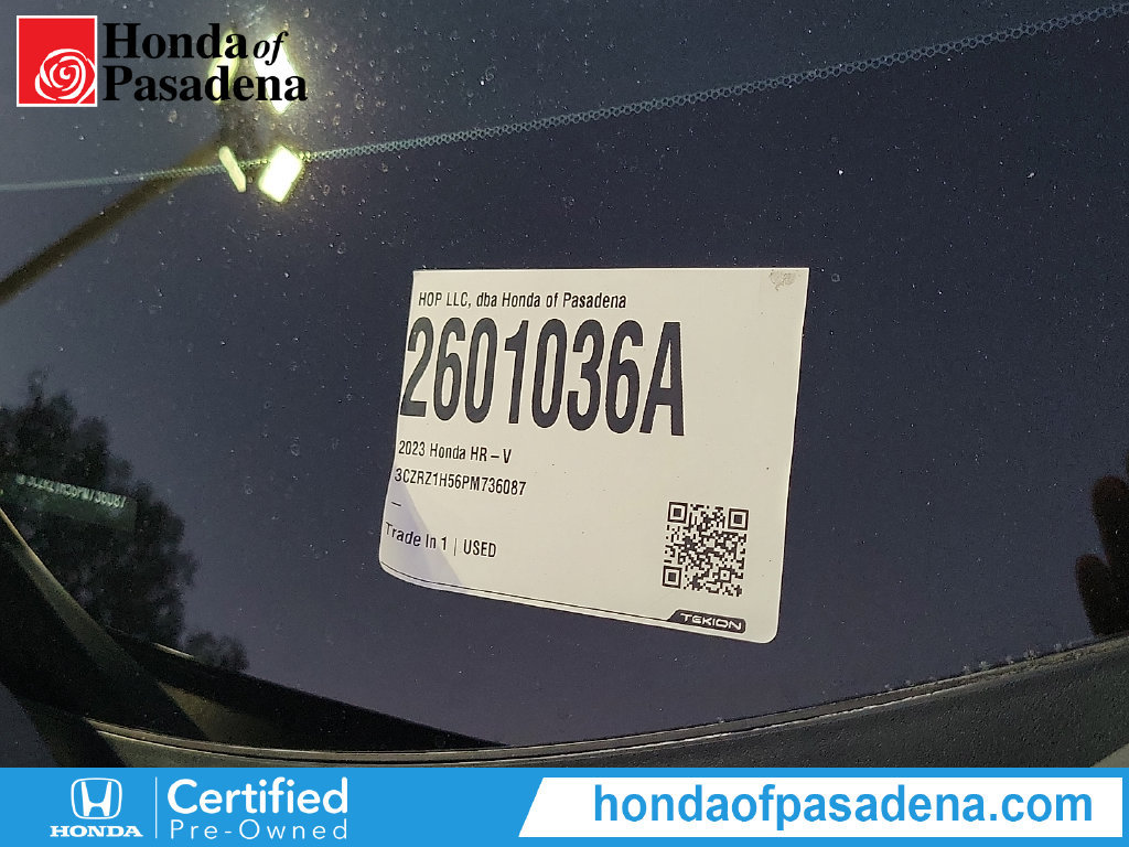 Certified 2023 Honda HR-V Sport image 33