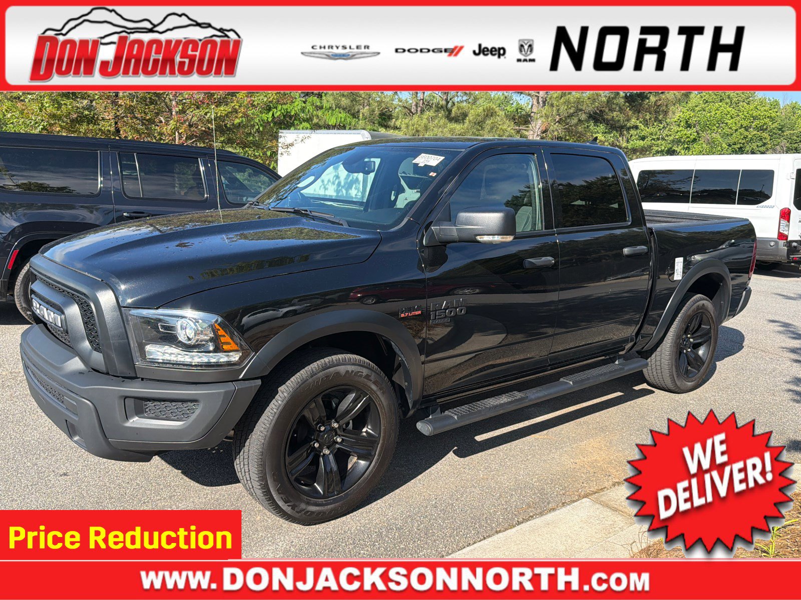 Used 2024 RAM 1500 Warlock w/ Electronics Group AWD/4WD image 1