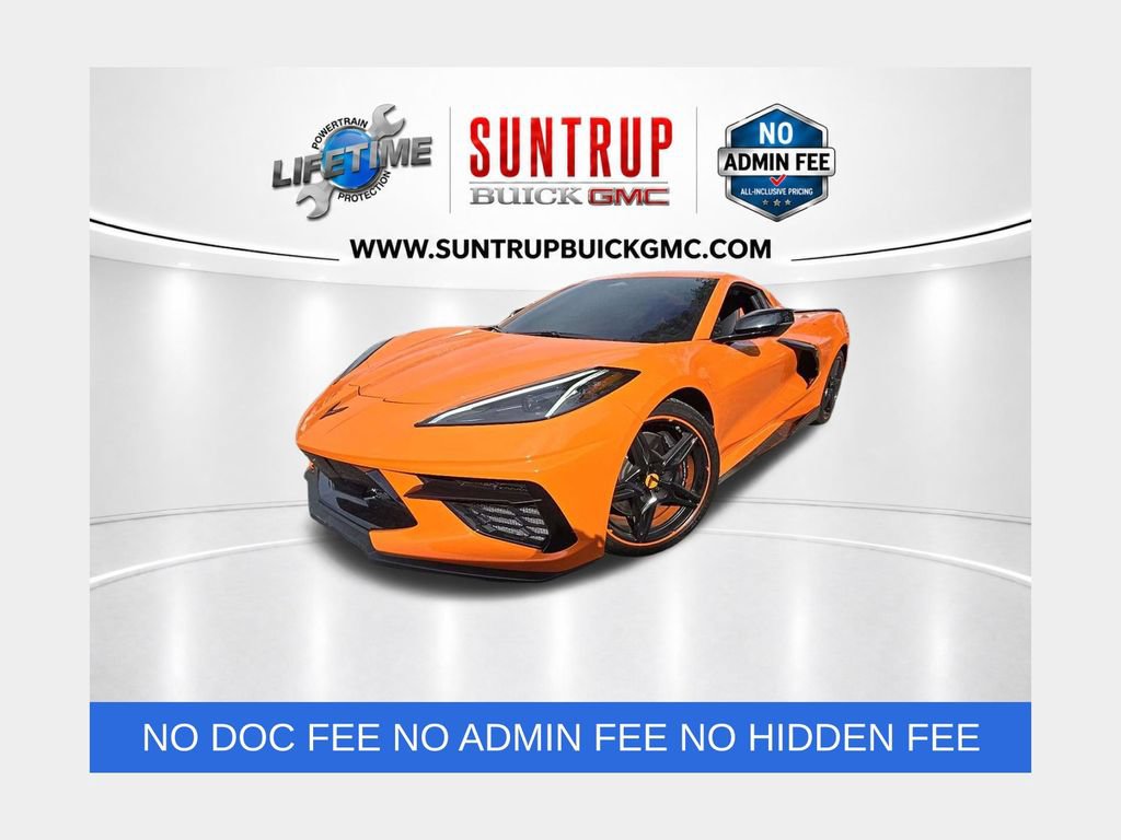 Used 2024 Chevrolet Corvette Stingray Convertible w/ Z51 Performance Package RWD image 1
