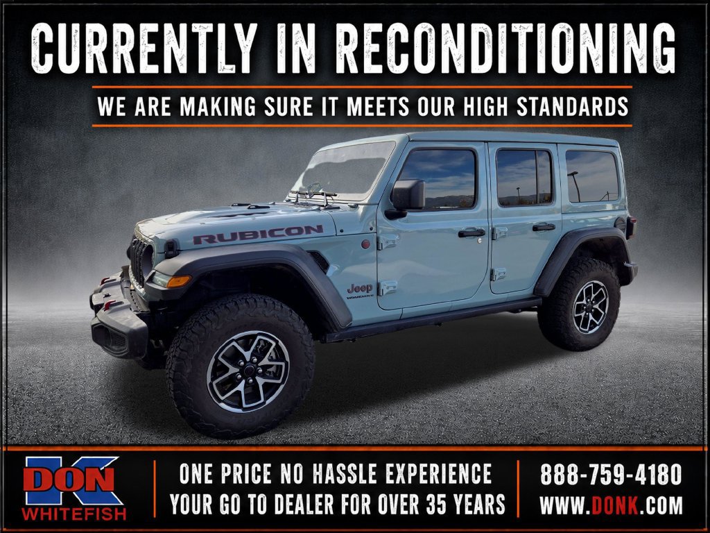 Used 2024 Jeep Wrangler Unlimited Rubicon w/ Technology Group AWD/4WD image 3