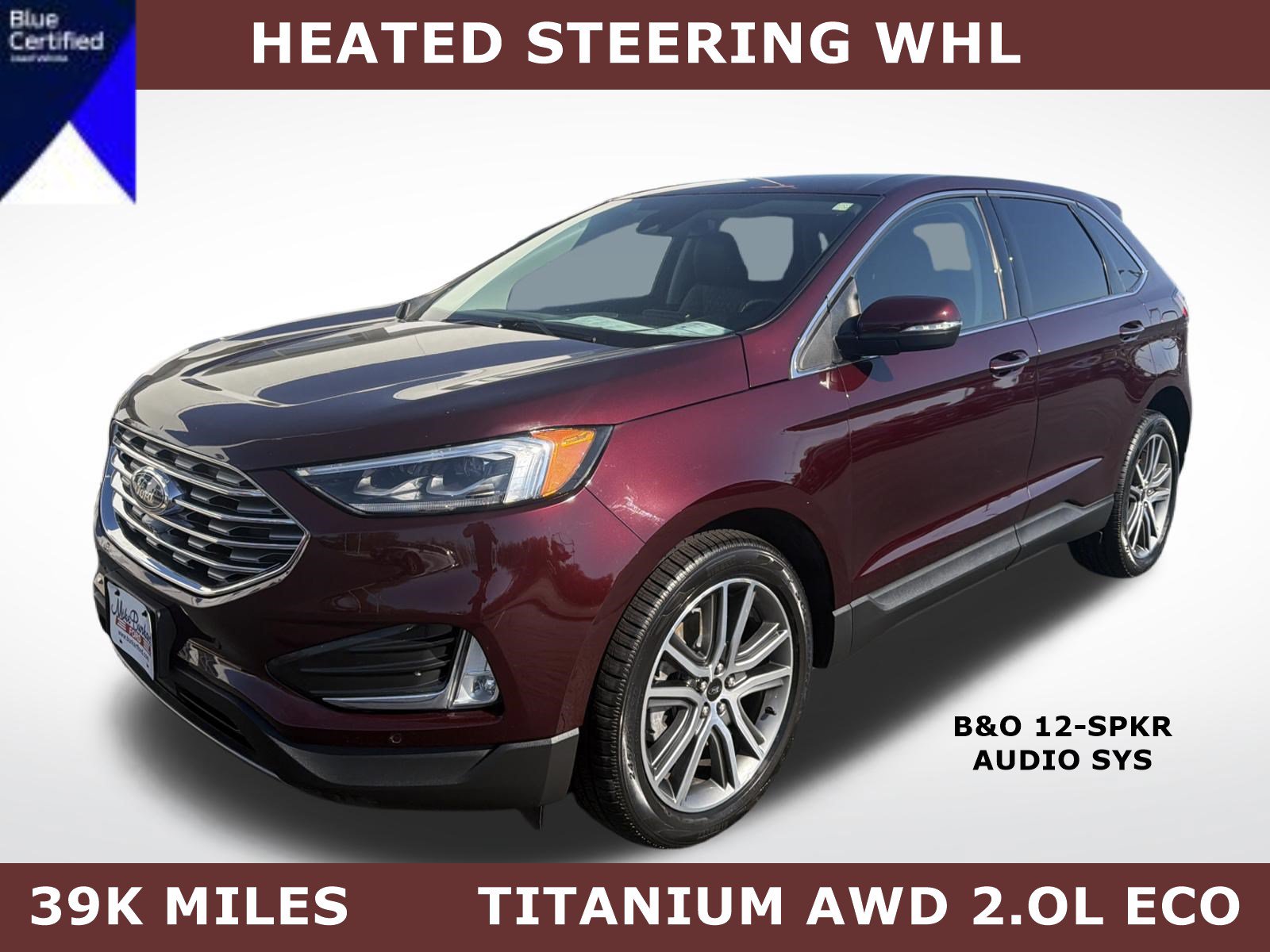 Certified 2024 Ford Edge Titanium w/ Equipment Group 301A AWD/4WD image 1