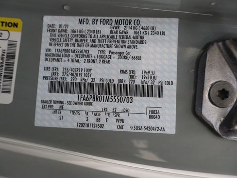 Used 2021 Ford Mustang Mach 1 w/ Equipment Group 700A image 28