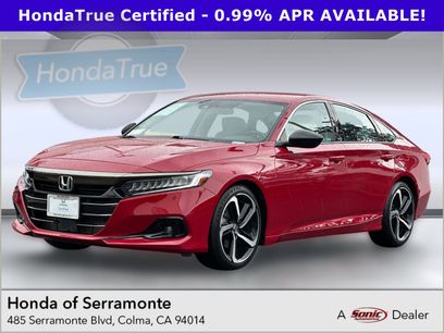 Certified 2021 Honda Accord Sport Special Edition