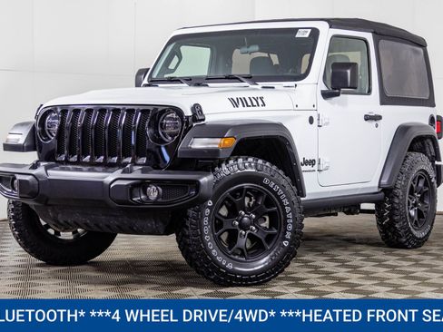 Used 2021 Jeep Wrangler Willys w/ LED Headlamp & Fog Lamp Group image 2