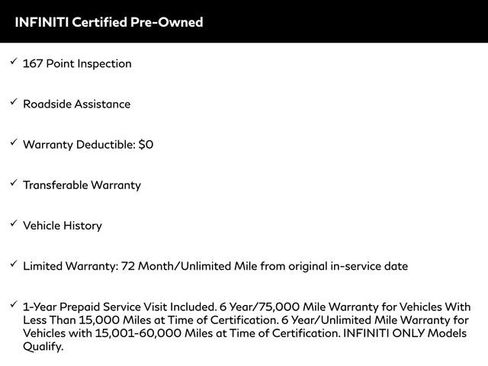 Certified 2024 INFINITI QX60 Luxe AWD/4WD image 1