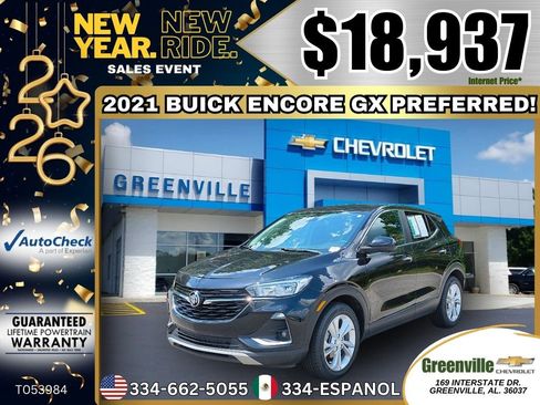 Used 2021 Buick Encore GX Preferred w/ Cold Weather Comfort Package image 1