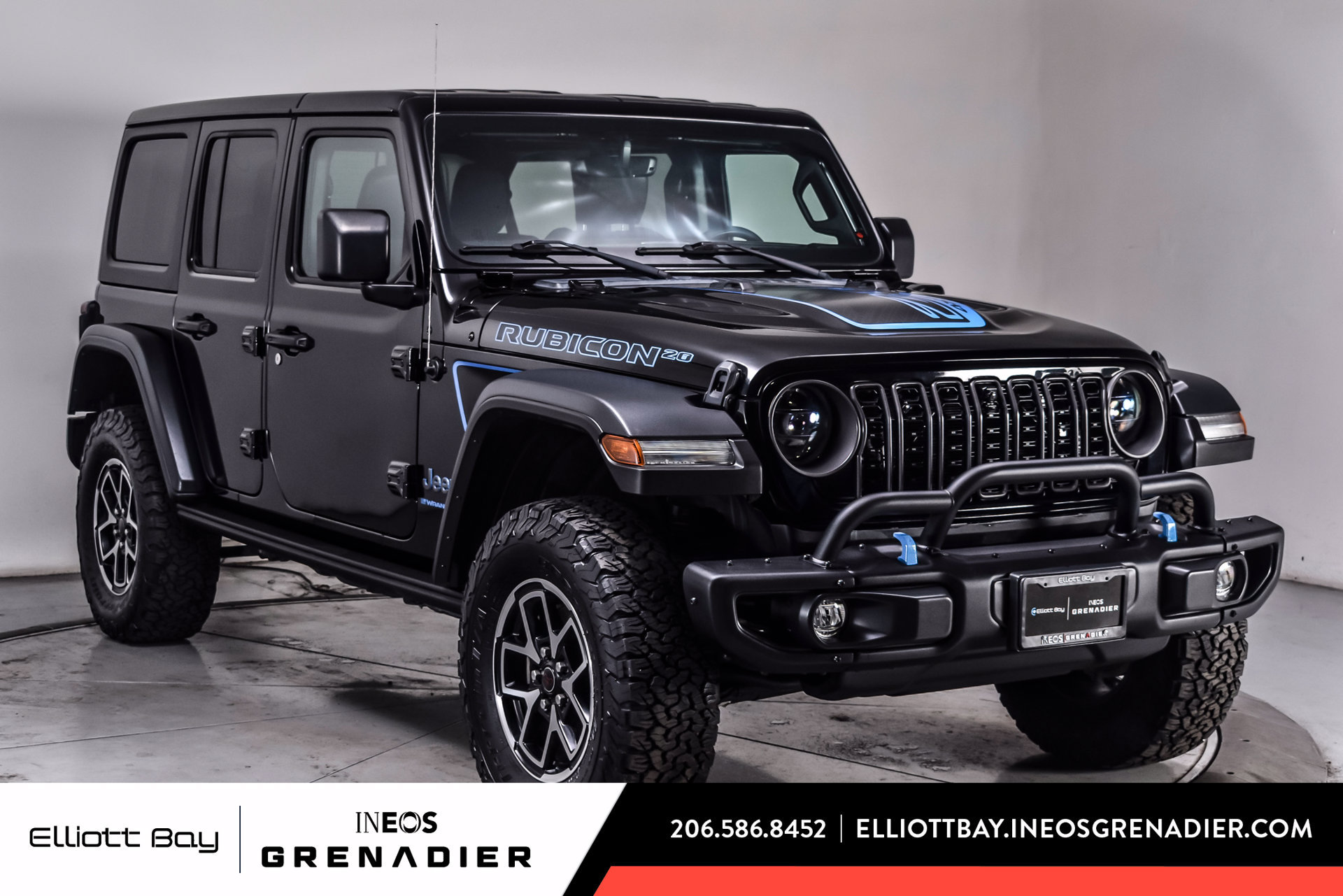 Used 2023 Jeep Wrangler Unlimited Rubicon 4xe AWD/4WD image 1