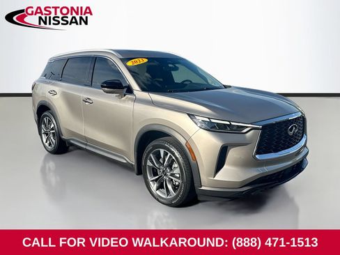 Used 2023 INFINITI QX60 Luxe w/ Performance Audio Package FWD image 1