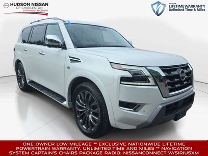 Used 2022 Nissan Armada Platinum w/ Captain's Chairs Package