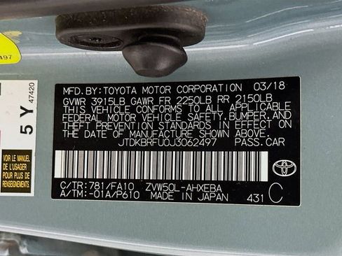 Used 2018 Toyota Prius Four Touring image 30