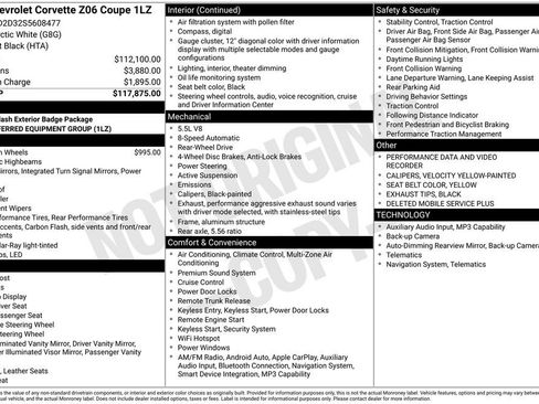 Used 2025 Chevrolet Corvette Z06 image 6