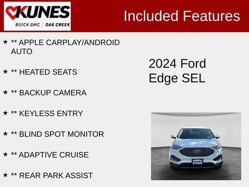 Used 2024 Ford Edge SEL AWD/4WD image 2