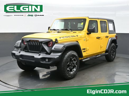 Used 2021 Jeep Wrangler Unlimited Sport AWD/4WD image 1