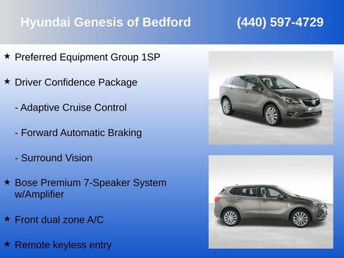 Used 2019 Buick Envision Premium w/ Driver Confidence Package AWD/4WD image 7