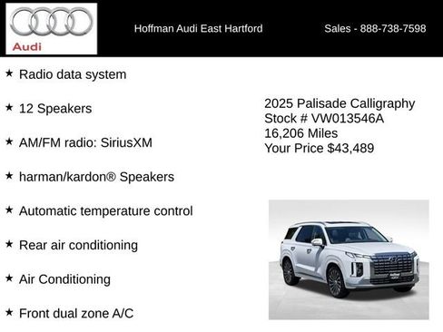 Used 2025 Hyundai Palisade Calligraphy AWD/4WD image 12