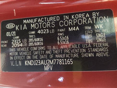 Used 2021 Kia Soul LX FWD image 33