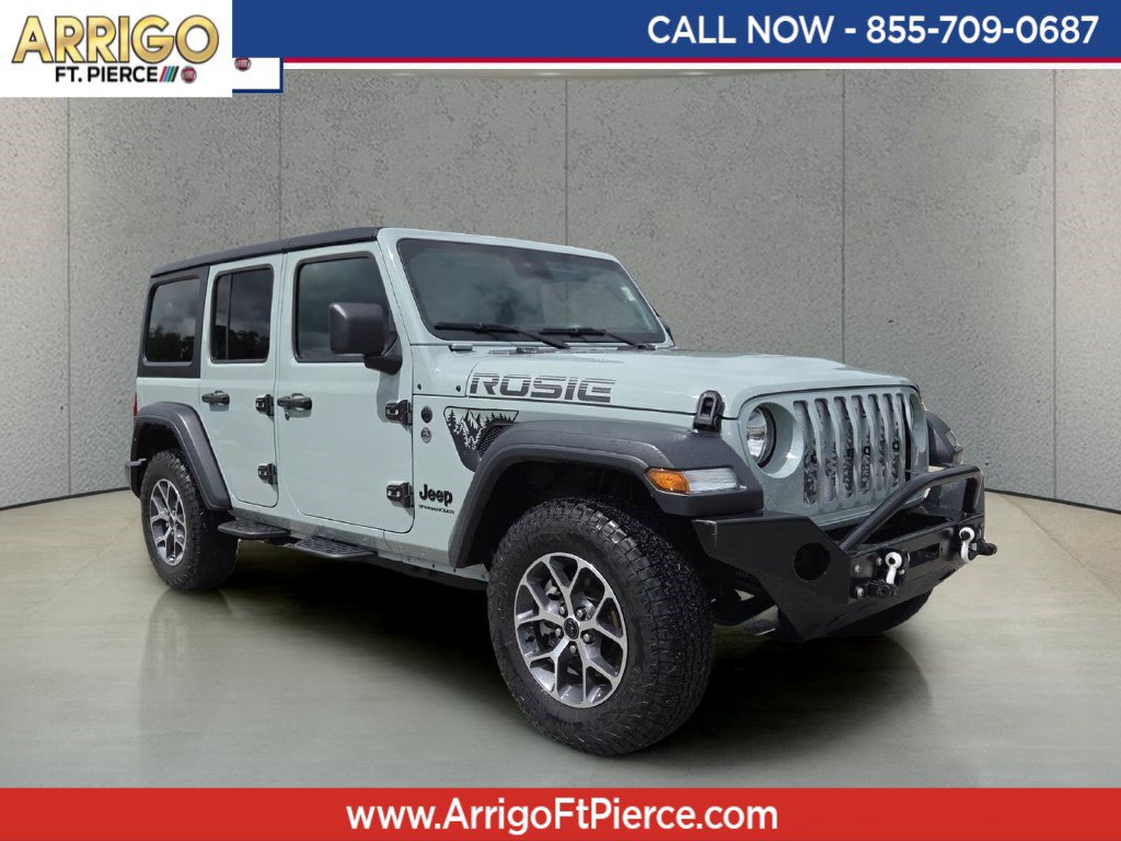 Used 2024 Jeep Wrangler Unlimited Sport AWD/4WD image 1