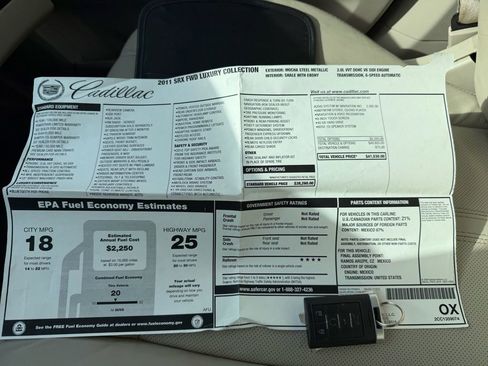 Used 2011 Cadillac SRX Luxury image 28