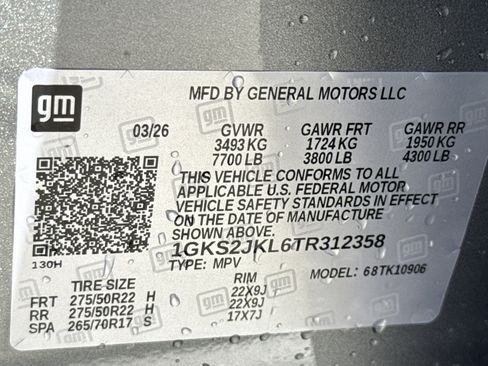 New 2026 GMC Yukon XL Denali w/ Sun & Power Step Package AWD/4WD image 39