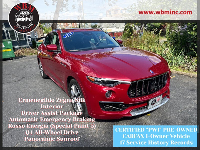 Used 2020 Maserati Levante GranLusso AWD/4WD image 1