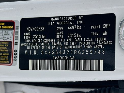 Used 2024 Kia K5 GT-Line w/ GT-Line Premium Package image 12